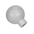 Frosty Factory Knob, Faucet, White F0264